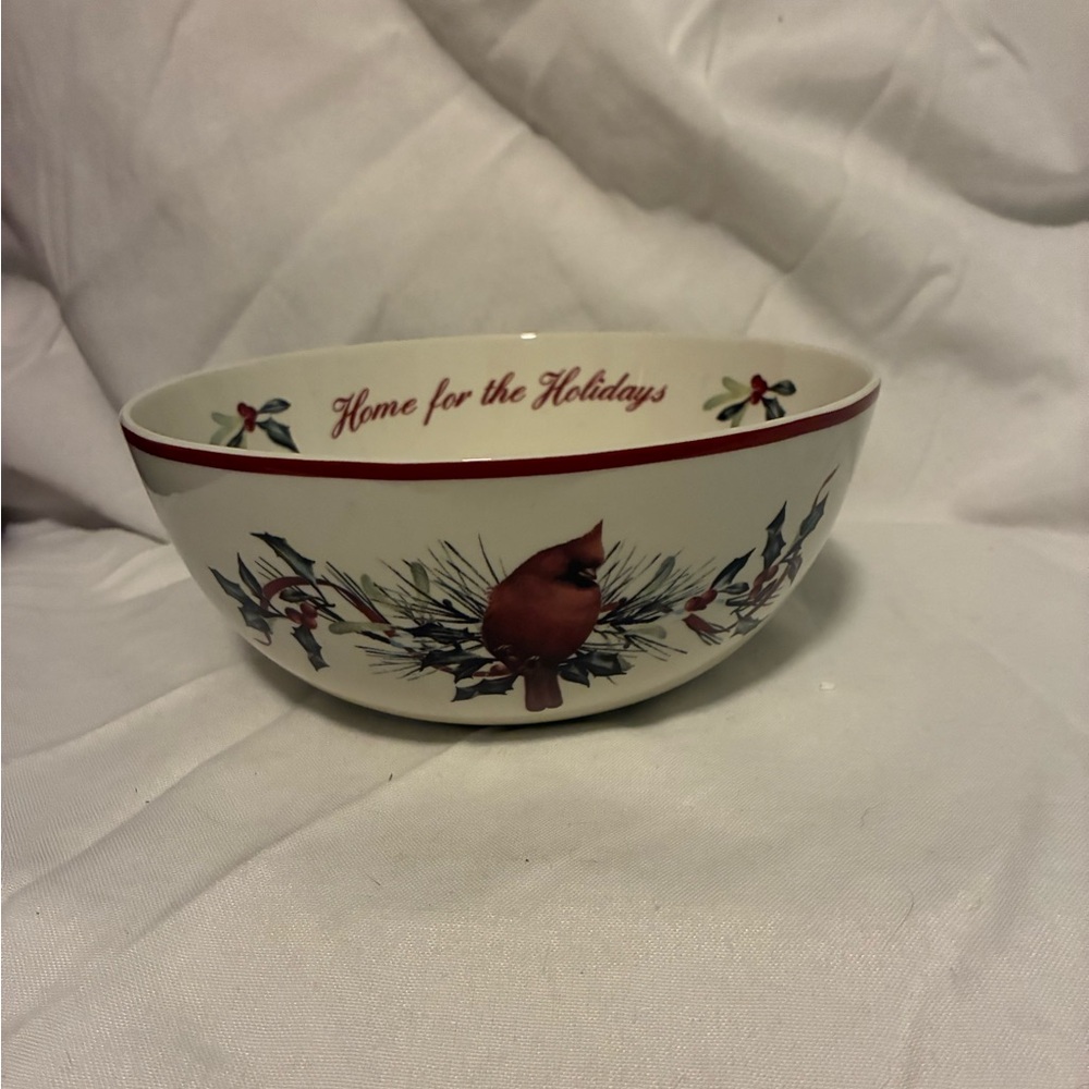 Lenox Winter Greetings Sentimental Serving Bowl